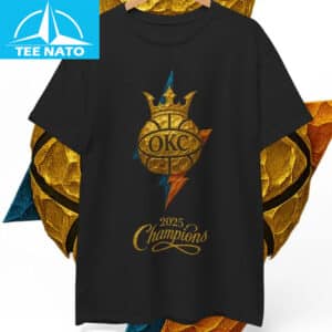 OKC Basketball Gold Champions Fan Shirt
