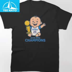 OKC Thunder Baby Champ 2025 NBA World Champions Shirt 12 OKC Thunder Baby Champ 2025 NBA World Champions Shirt