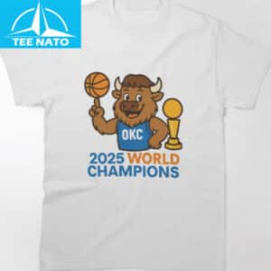 OKC Thunder Bison Baby 2025 NBA Champions Shirt