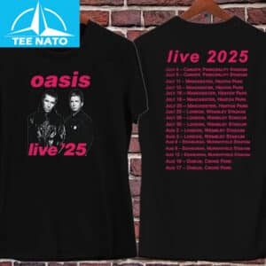 Oasis Band Concert 2025 Shirt