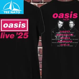 Oasis Band Tour 2025 Shirt