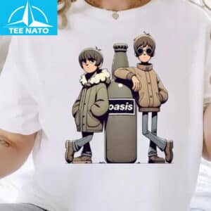 Oasis Britpop Shirt Retro Live Tour 25 Music Fan Shirt