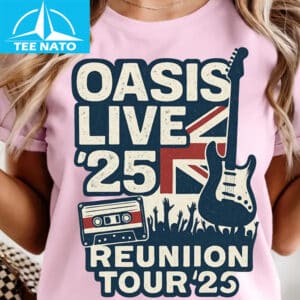 Oasis Live 25 Britpop Reunion Tour Shirt