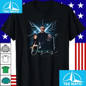 Oasis Live Forever Play Louder Lightning T Shirt
