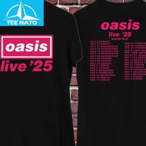Oasis Live London Wembley Stadium Shirt