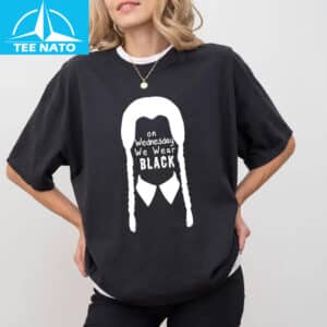 On Wednesdays We Wear Black Shirt 2