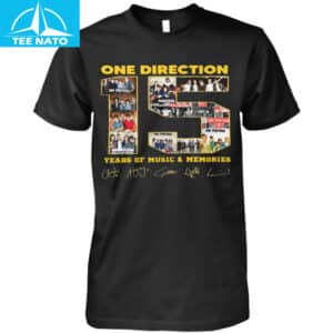 One Direction 15 Years of Music Memories Graphic Shirt