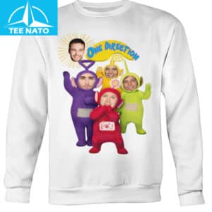 One Direction Teletubbies Graphic Shirt 12 One Direction Teletubbies Graphic Shirt