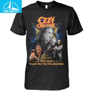 Ozzy Osbourne 1948 2025 Career Tribute Thank You For The Memories Shirt