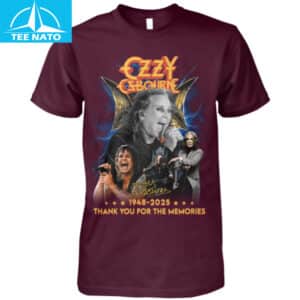 Ozzy Osbourne 1948 2025 Career Tribute Thank You For The Memories Shirt3