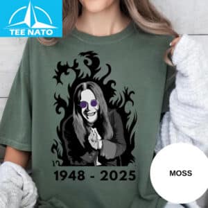 Ozzy Osbourne 1948 2025 Tribute Shirt 2