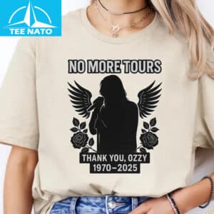 Ozzy Osbourne Angel Wings Silhouette Top Shirt 12 Ozzy Osbourne Angel Wings Silhouette Top Shirt