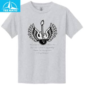 Ozzy Osbourne Mama Im Coming Home Guitar Wings Lyric Shirt2