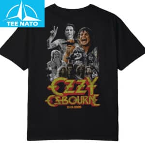 Ozzy Osbourne Memorial 1948 2025 Vintage Tribute Shirt