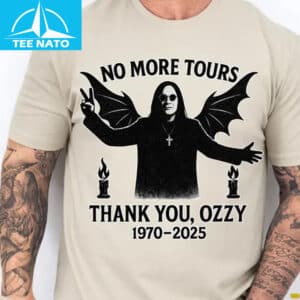 Ozzy Osbourne No More Tours Shirt