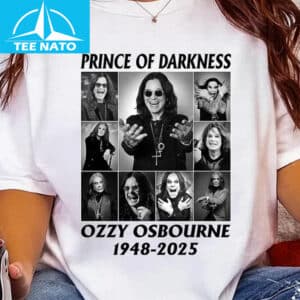 Ozzy Osbourne Prince of Darkness 1948 2025 Black Sabbath Shirt1