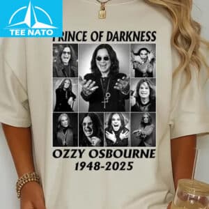 Ozzy Osbourne Prince of Darkness 1948 2025 Black Sabbath Shirt3