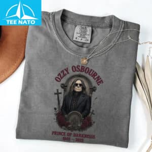Ozzy Osbourne Prince of Darkness 1948 2025 Memorial Shirt