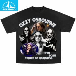 Ozzy Osbourne Prince of Darkness 1948 2025 Photo Collage Shirt