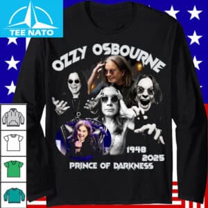 Ozzy Osbourne Prince of Darkness 1948 2025 Photo Collage Shirt2