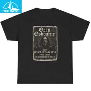 Ozzy Osbourne RIP Prince of Darkness 1948 2025 Godfather of Metal Shirt