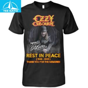 Ozzy Osbourne Rest In Peace 1948 2025 Thank You For The Memories Shirt