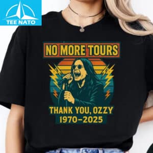 Ozzy Osbourne Retro Rock Legend 1970–2025 Shirt