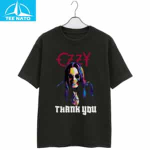 Ozzy Osbourne Thank you Rock Legend Tribute Shirt2