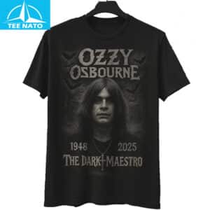 Ozzy Osbourne The Dark Maestro 1948–2025 Tribute Shirt