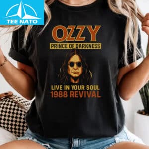 Ozzy Prince of Darkness Live In Your Soul 1988 Revival Shirt