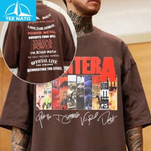 Pantera Albums & Song Titles Shirt 14 Pantera Albums Song Titles Shirt