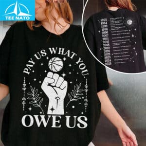 Pay Us What You Owe Us Shirt Womens Sports Shirt