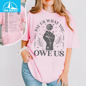 Pay Us What You Owe Us Shirt Womens Sports Shirt3