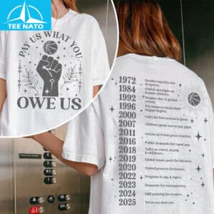 Pay Us What You Owe Us Shirt Womens Sports Shirt4