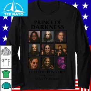 Prince of Darkness Forever Flying Free 1948 2025 Ozzy Osbourne Shirt3