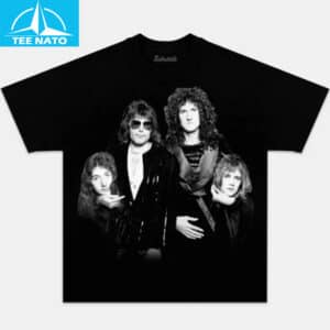 Queen Band Classic Portrait Rock Music Shirt