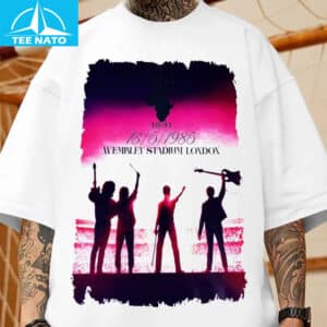 Queen Live Aid 1985 Wembley Stadium Concert Shirt