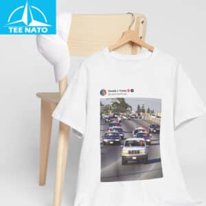 Real Trump and Vance Chasing Down Obama In Police Cars Shirt