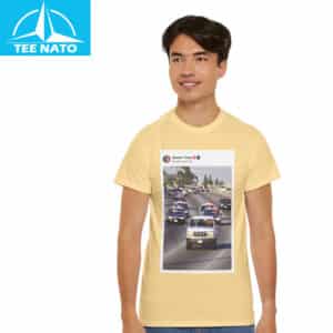 Real Trump and Vance Chasing Down Obama In Police Cars Shirt5