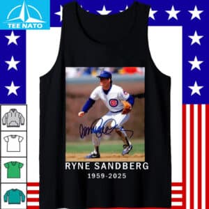 Remembering Ryne Sandberg Signature 1959 2025 Shirt4