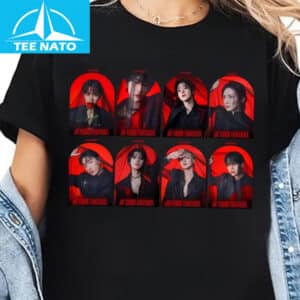 Retro Ateez World Tour 2025 Shirt