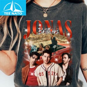 Retro Jonas Brothers 2025 Tour Shirt