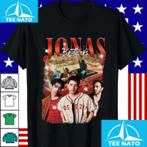 Retro Jonas Brothers 2025 Tour Shirt3