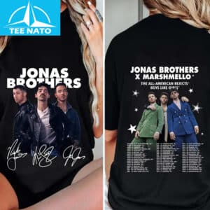 Retro Jonas Brothers Tour Shirt