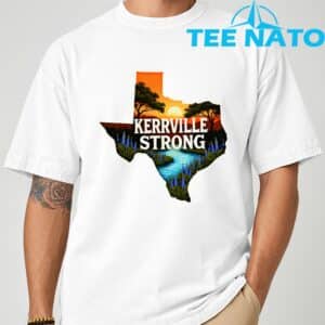 Retro Kerr Strong Texas Flood Support Shirt 1