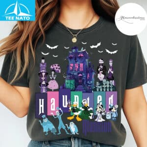 Retro Spooky Mansion Shirt