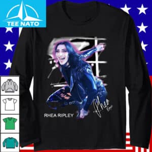 Rhea Ripley Crouch Action Pose Shirt 12 Rhea Ripley Crouch Action Pose Shirt