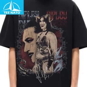 Rhea Ripley Vintage Style Grunge Wrestling Shirt1