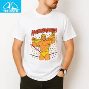 Rip Hulk Hogan 80s Retro WWE Shirt2