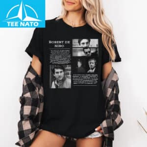 Robert De Niro Actor Collage Shirt
